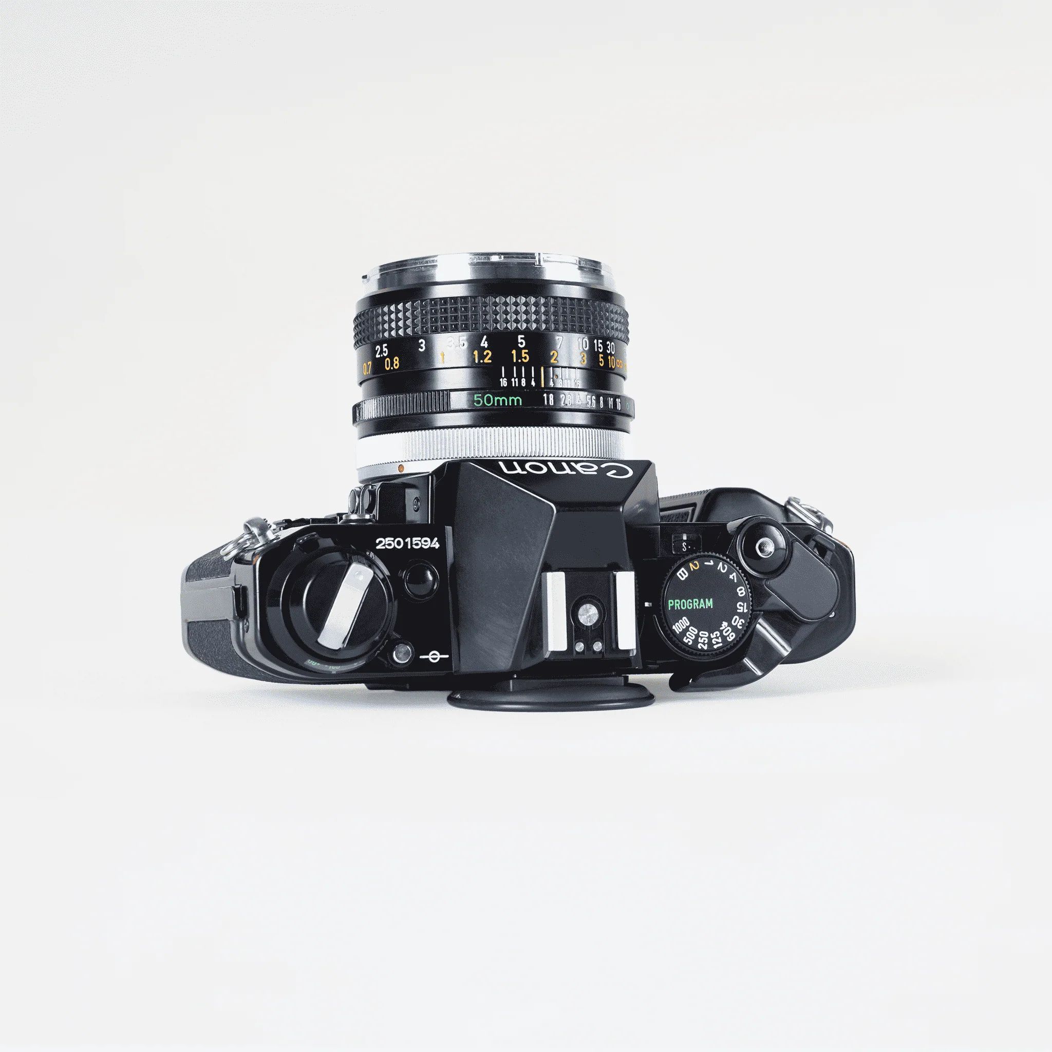 Black Canon AE-1 Program | Chrome Nose 1.8 50m Lens - Image 4