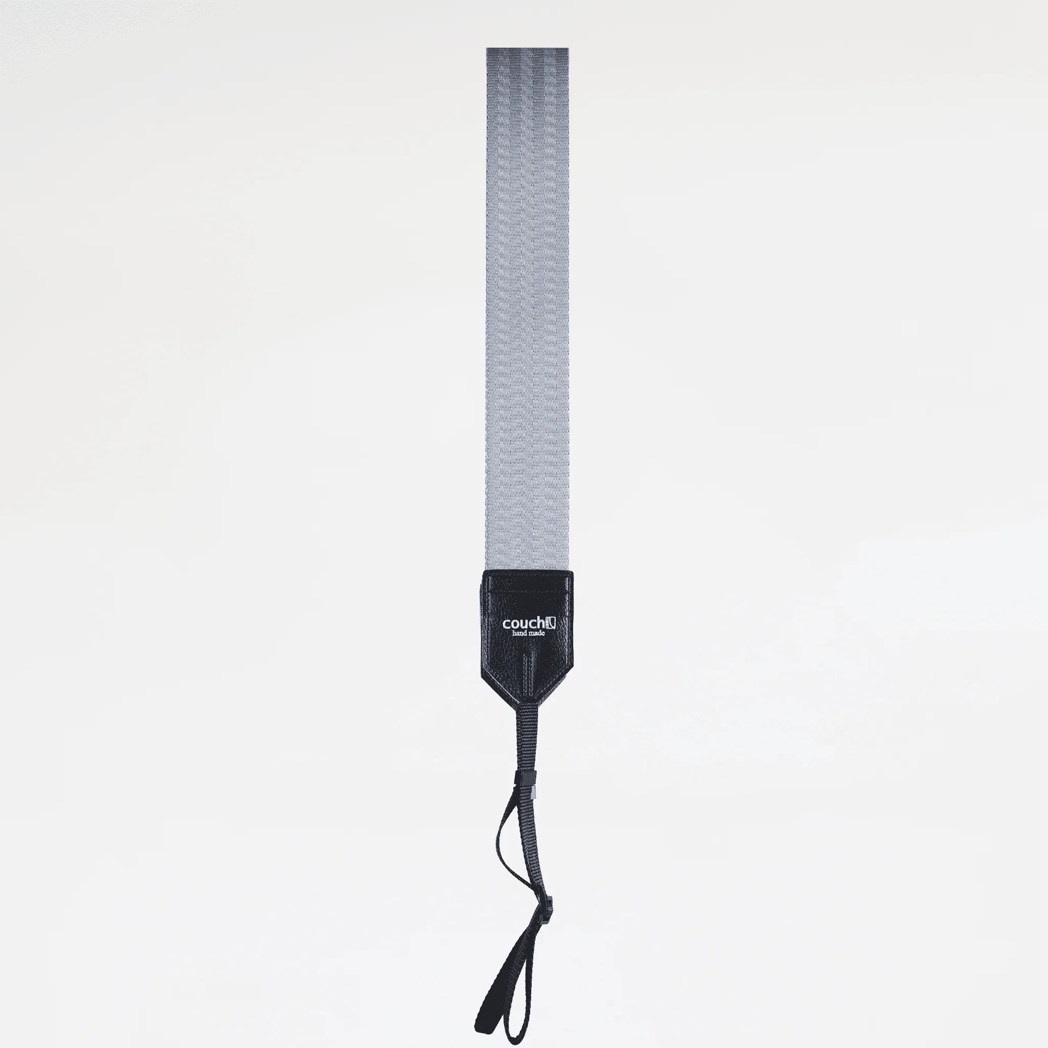 Couch Camera Strap | Recycled Industrial Silver Seatbelt - Image 2