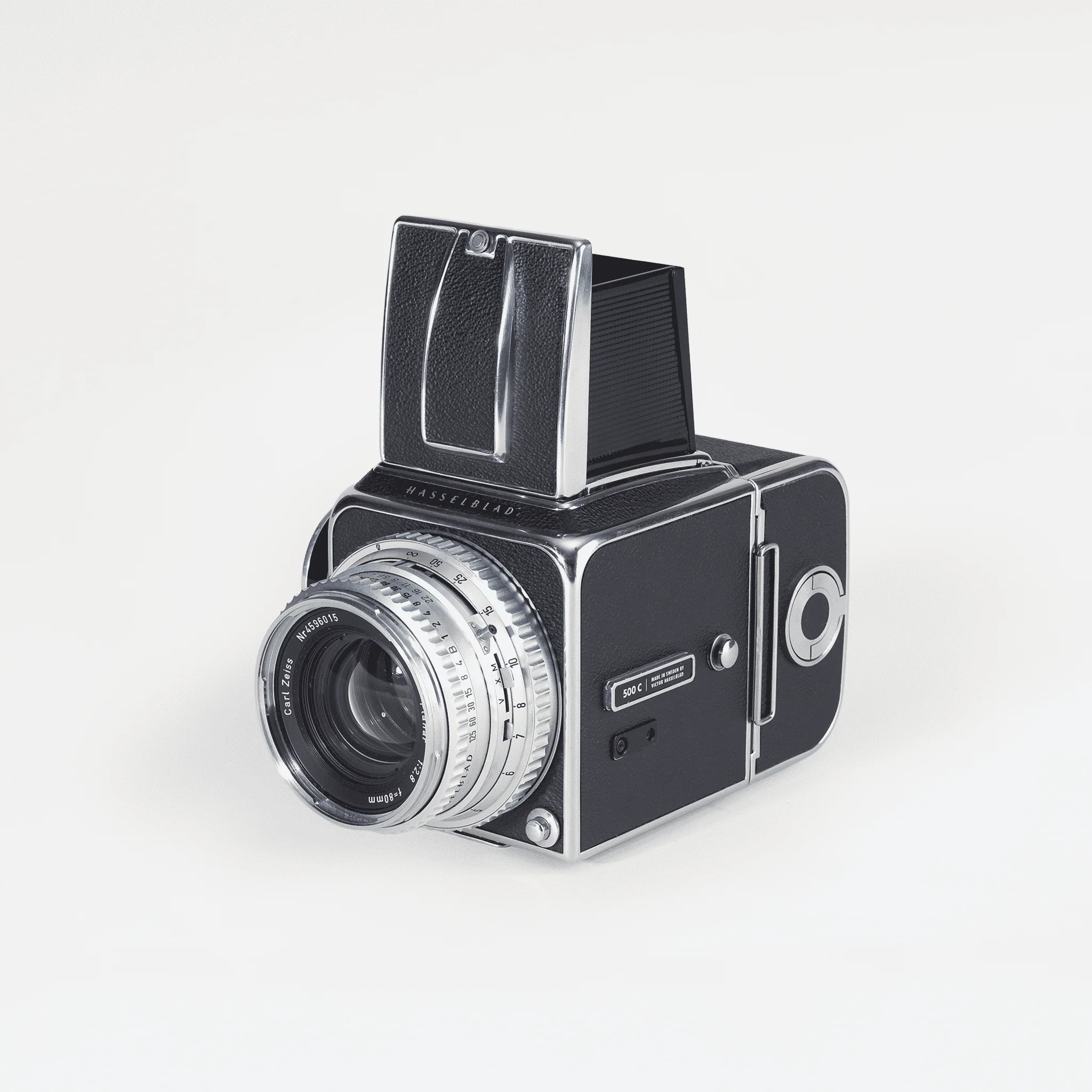 Hasselblad 500C (modified screen holder) + Planar 2/8/80mm C | Fully Refurbished - Image 3