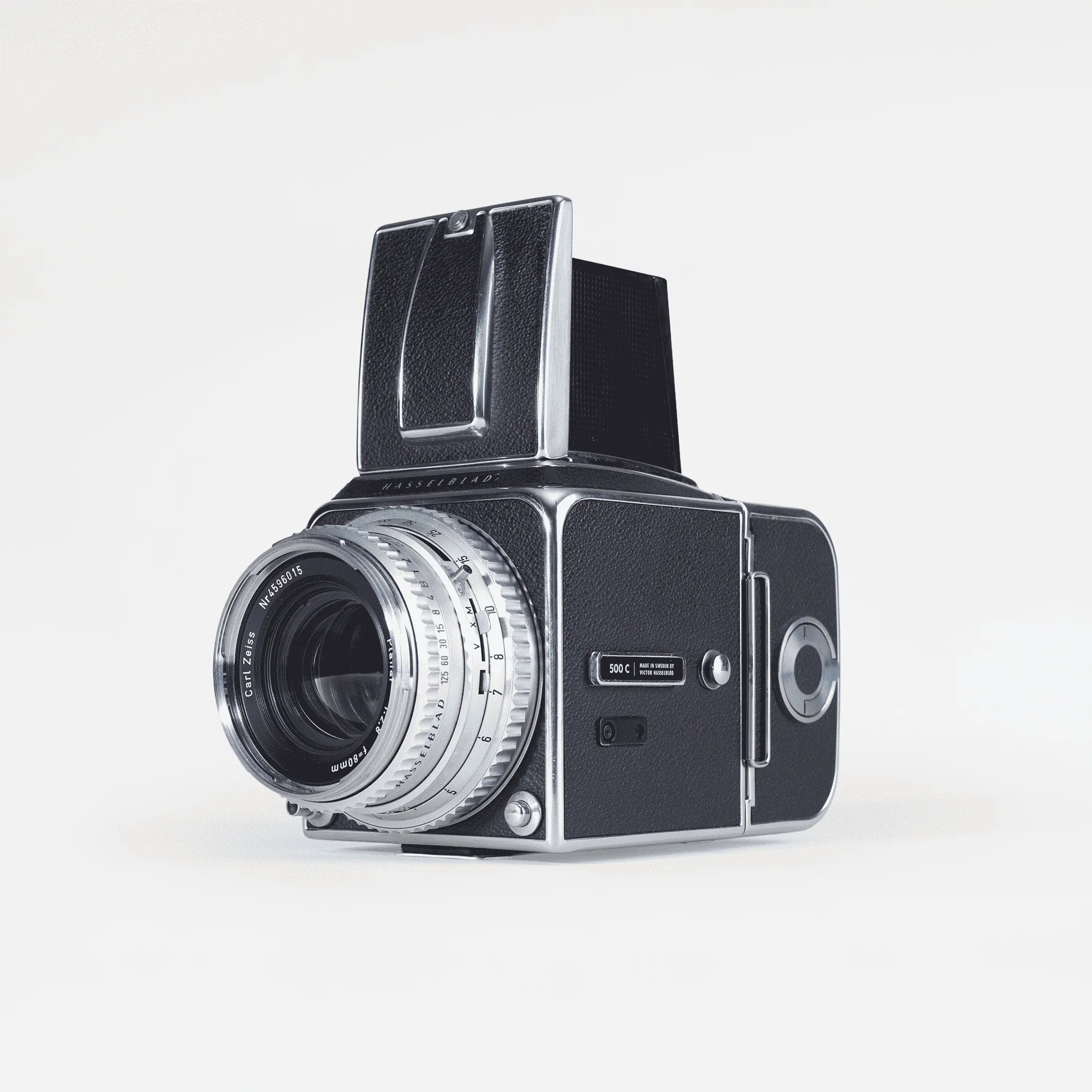 Hasselblad 500C (modified screen holder) + Planar 2/8/80mm C | Fully Refurbished - Image 6